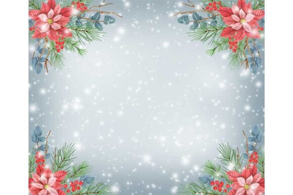 Download Christmas Background Winter Fir Brances - Winter Collection