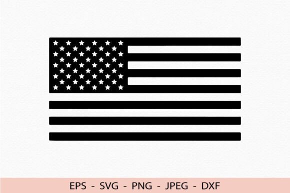 Download American Flag Svg USA File Cricut Dxf - Flag Collection