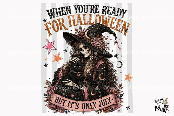 Download Ready for Halloween Witch Cat PNG - Witch Collection