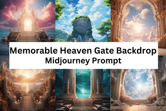Download Memorable Heavens Gate Digital Backdrops - Digital backdrop Collection