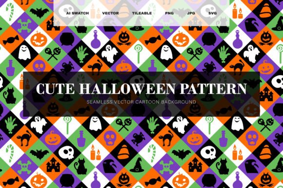 Download Halloween Seamless Pattern - Premium Resources